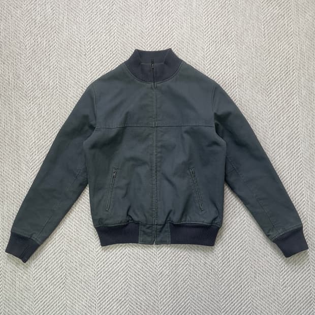 빈티지 덱 컨버스 블루종 봄버 자켓 