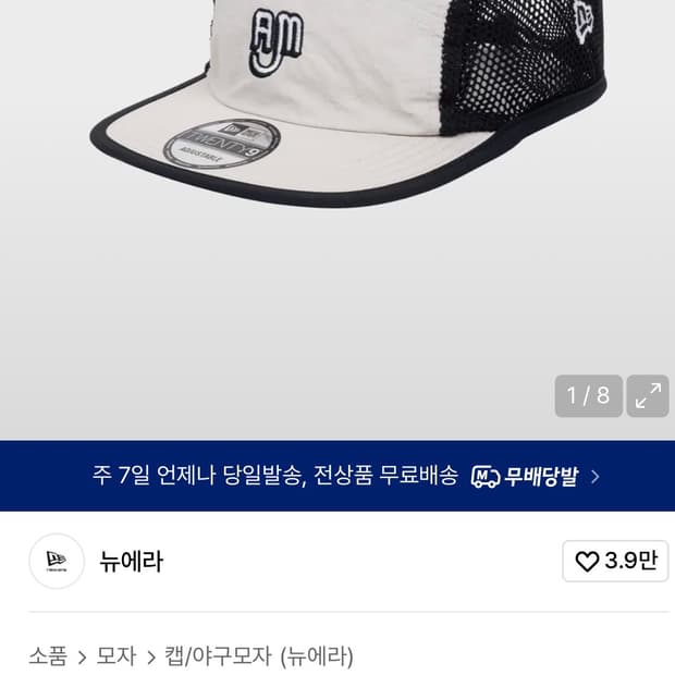 아리하라미유키x뉴에라 캠프캡 스톤