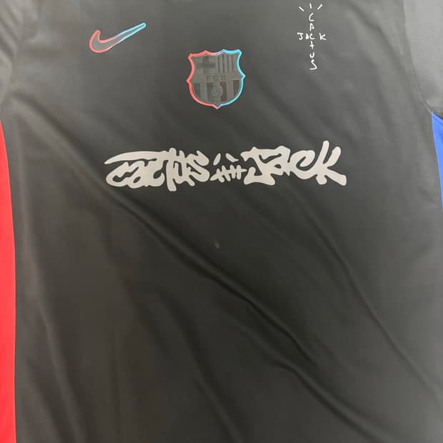 *급처 바르셀로나 X 스캇 어웨이 유니폼 (야말)