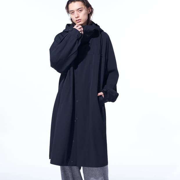 s’yte by Yohji Yamamoto 워셔 울 개버딘 밀리터리 코트