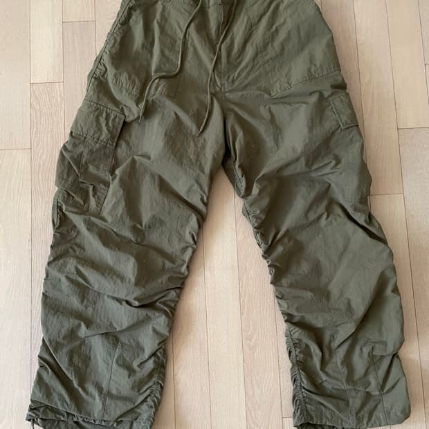 엑스톤즈 XP127 셔링 카고 팬츠 (KHAKI)  /XTONZ