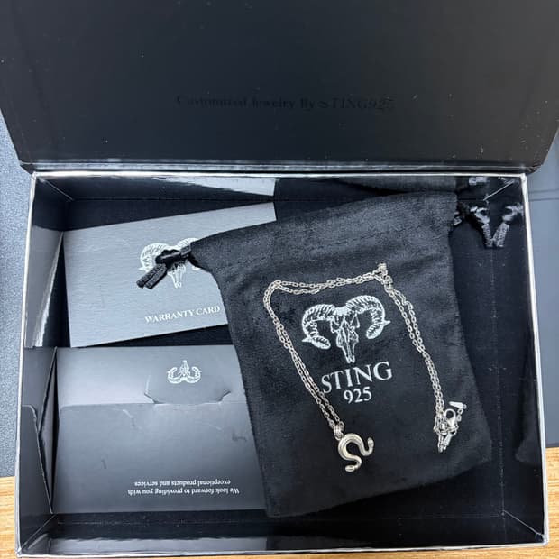 omega snake pendant + 앵커체인 2mm 50cm