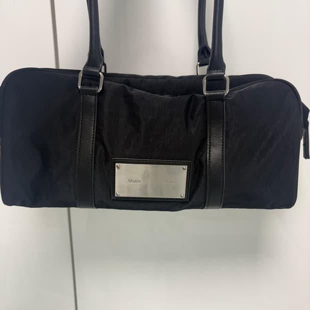 마뗑킴 스포티 토트백 SPORTY TOTE BAG IN BLACK