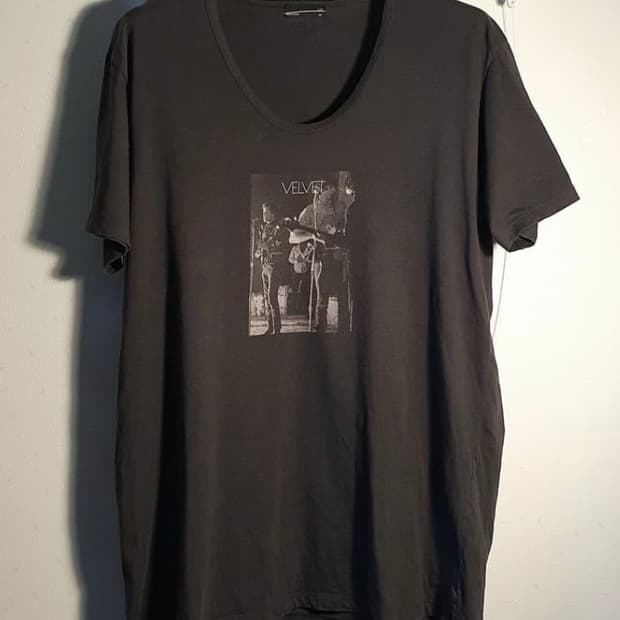 라드뮤지션 벨벳 언더그라운드 빈티지 티셔츠
