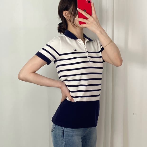 라코스테 블랙 와펜 PK