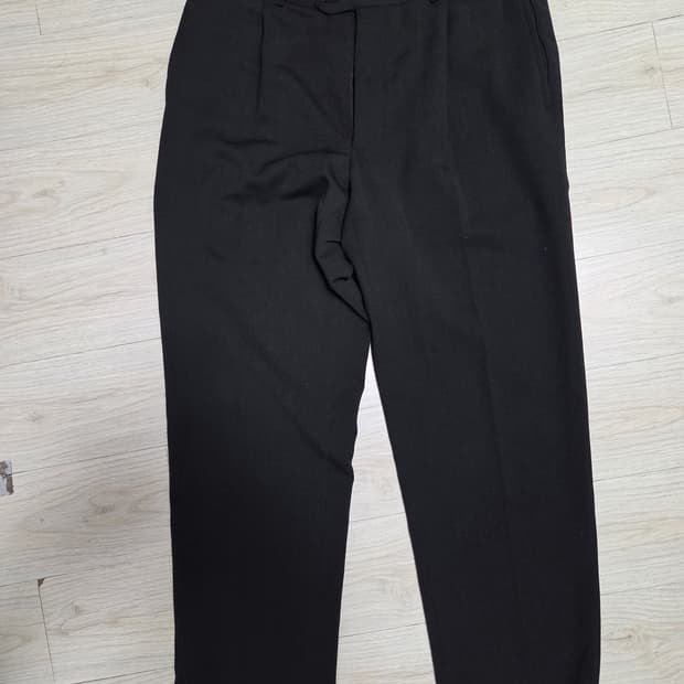 아르마니 꼴레지오니 블랙 슬랙스 34