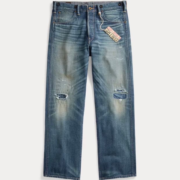 RRL 빈티지5포켓 풀러턴 진 30x30