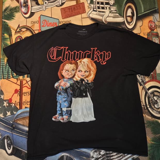 처키 빈티지 티셔츠