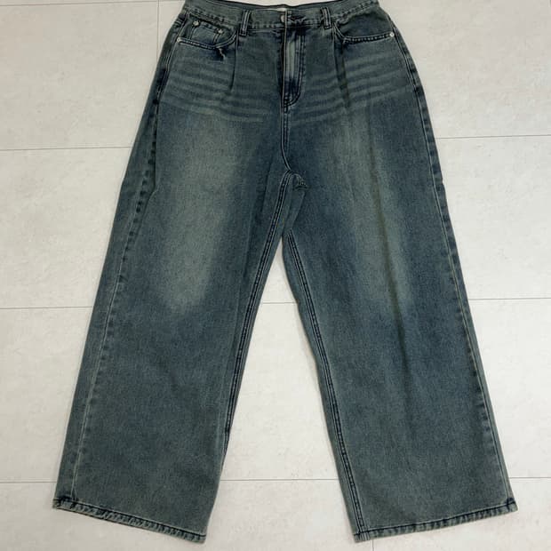 tones. 워싱 데님 L