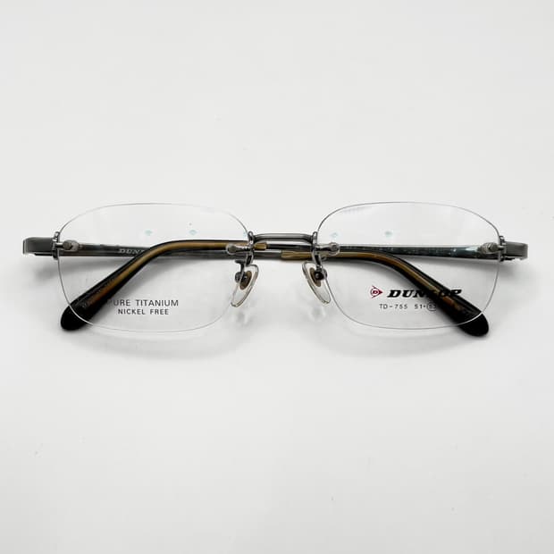 던롭 무테 안경
