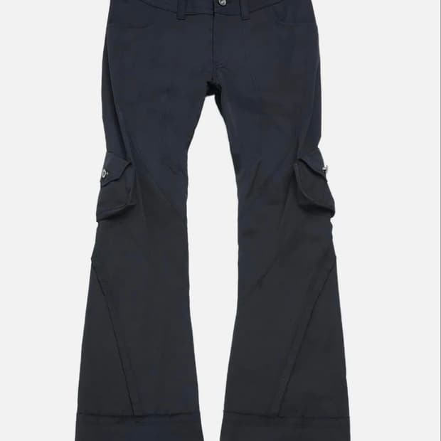 Aesynctx FW23 lowrise pants BK