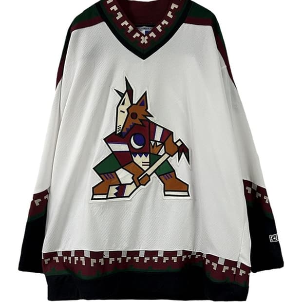 [XL] CCM 90s빈티지 카치나 피닉스코요테스 NHL 하키저지