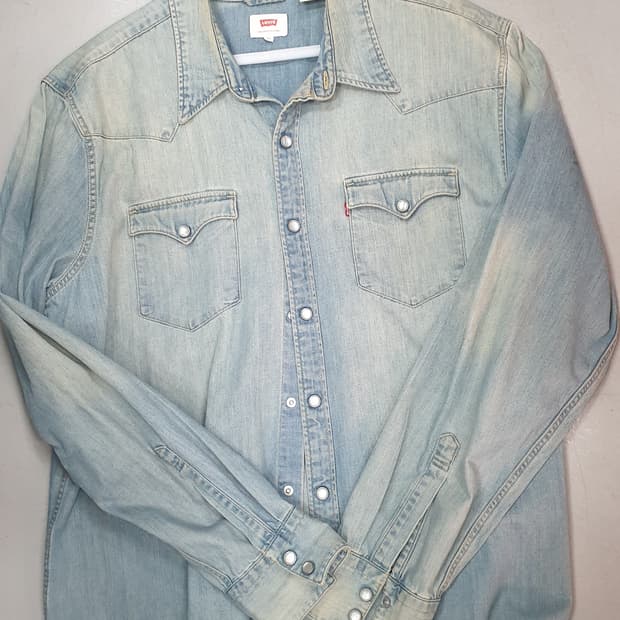 리바이스 데님 웨스턴 셔츠 XL