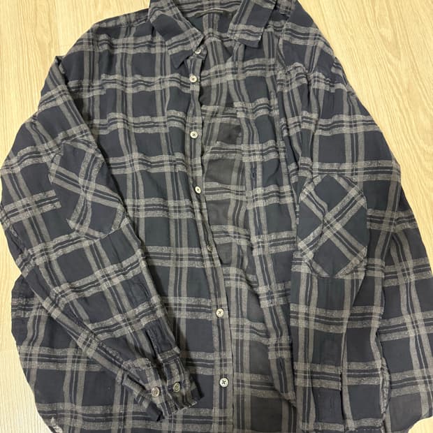 해칭룸 보일드 체크 셔츠 3