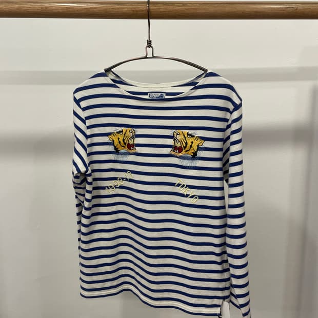 beams boy x tailor toyo stripe tee