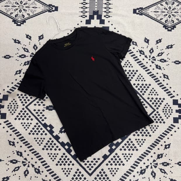 폴로 랄프로렌 자수 스판 반팔티 XS P00086