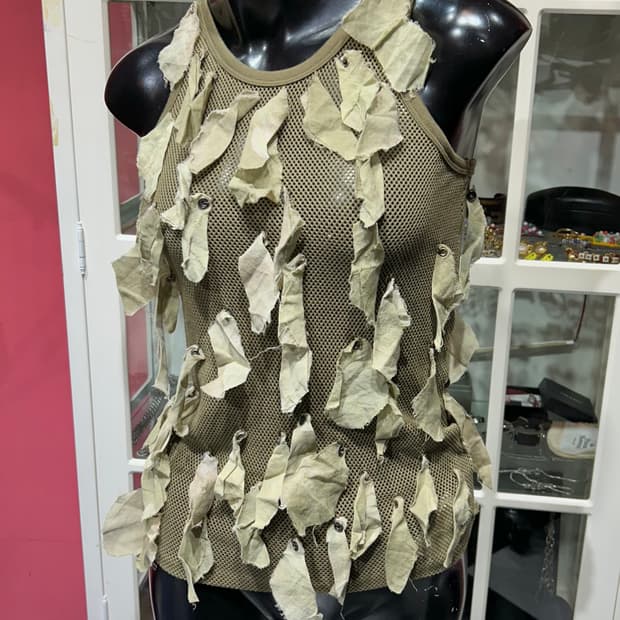 L.G.B. mesh sleeveless