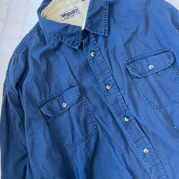 랭글러 코튼 투포켓 워크 셔츠 2XL