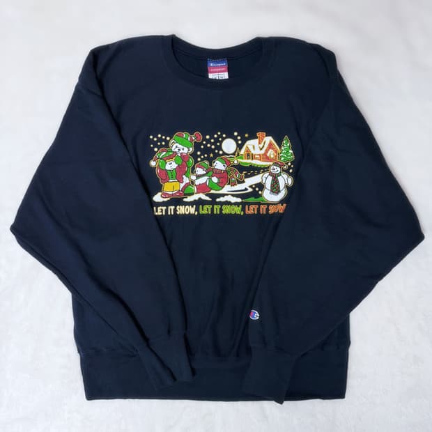 Champion 챔피온 크리스마스 맨투맨