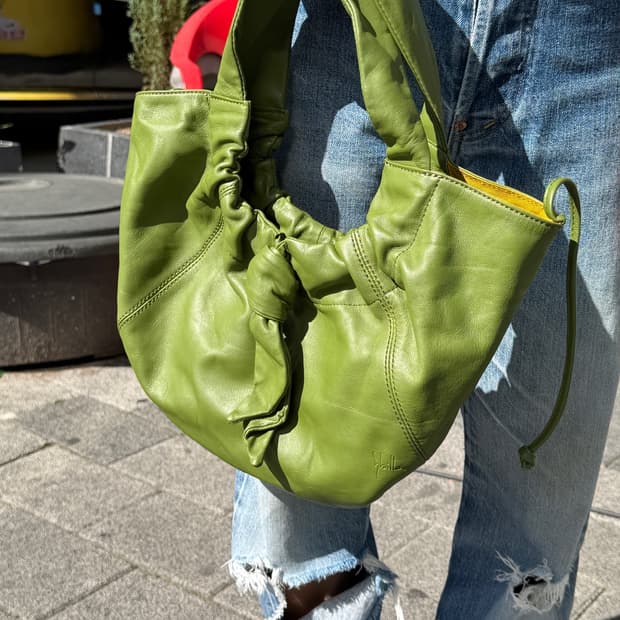 Sybilla Green Leather Bag(Made In Japan)