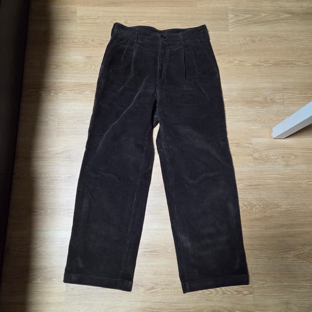 [1] 스테디에브리웨어 릴렉스드 코듀로이 팬츠 다크브라운 / sew