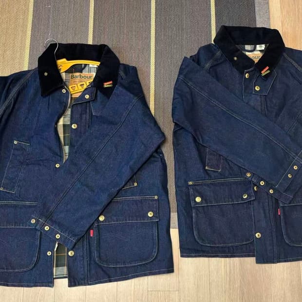 리바이스 x 바버 오버사이즈 비데일