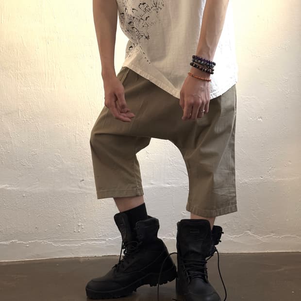 Diesel Capri Drop-crotch pants