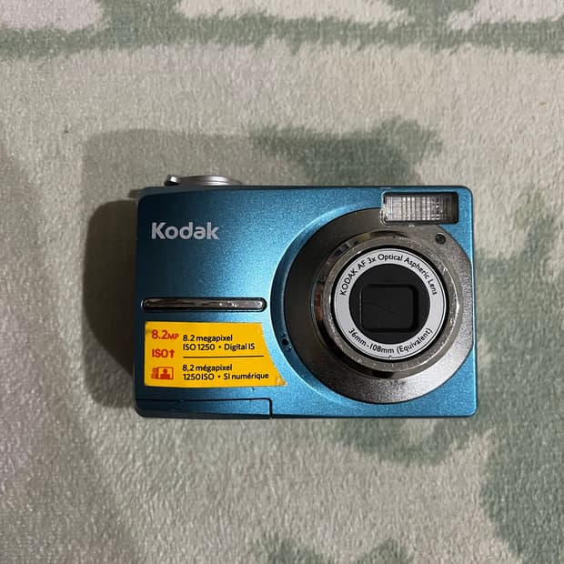 코닥 이지쉐어 c813 블루 빈티지 카메라 디카