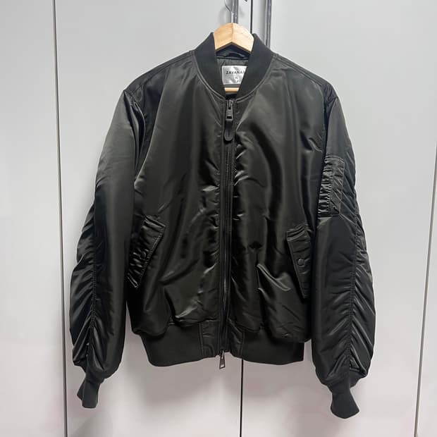 자바나스 ma-1 샤이닝 항공점퍼 XL