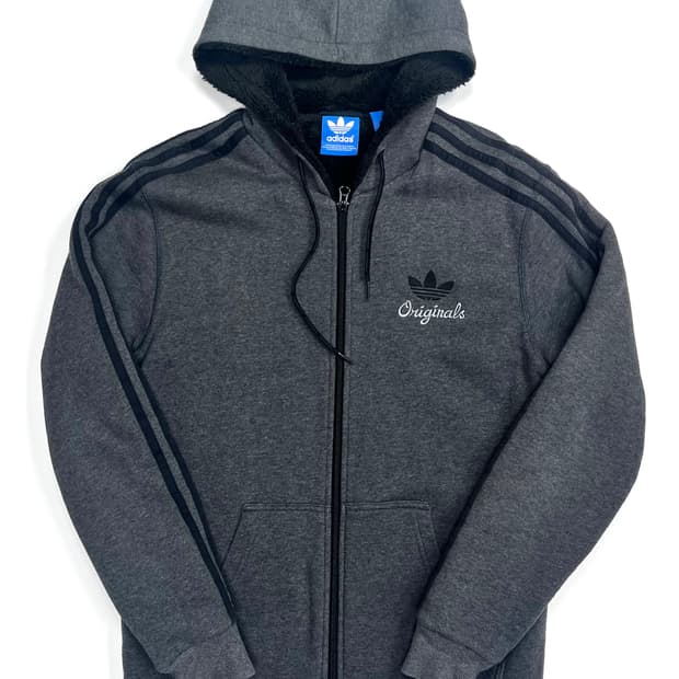 아디다스 플락 플리스 후드집업