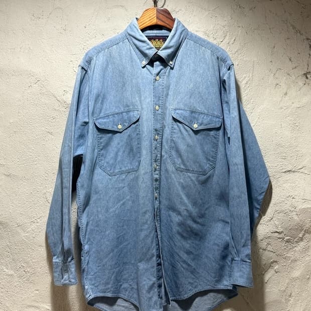 챕스랄프로렌 Chaps Ralph Lauren 보이스카웃 코튼 인디고 셔