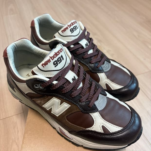 뉴발란스 991 M991GBI 브라운 260mm 새상품급