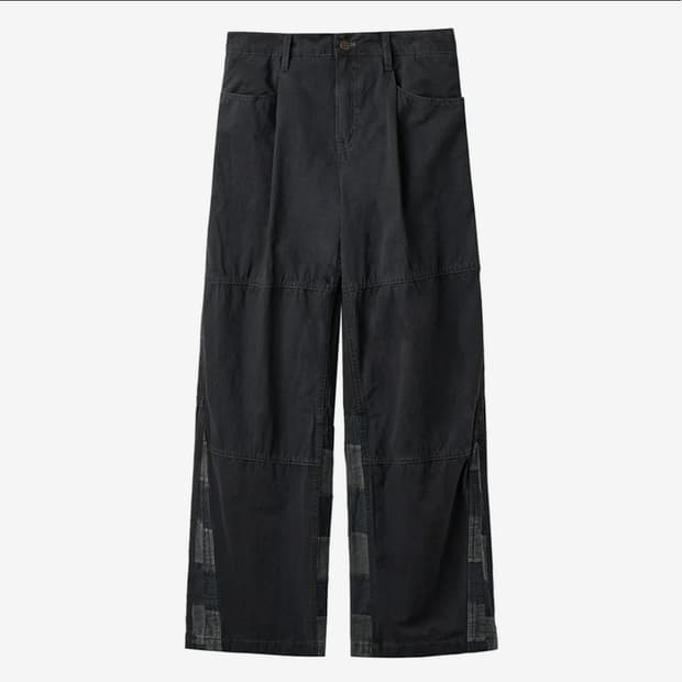 [2] 아르반 섹션라인 패치워크 팬츠 차콜