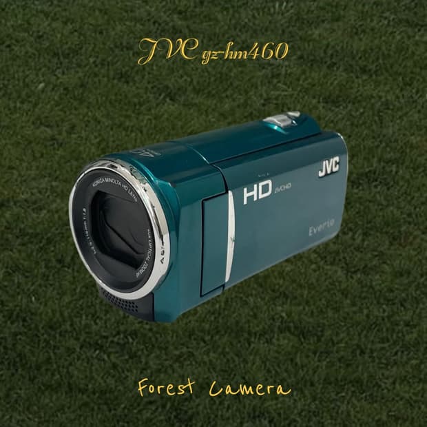 (셀카/꾸미기) JVC gz-hm460 디지털캠코더 빈티지캠코더