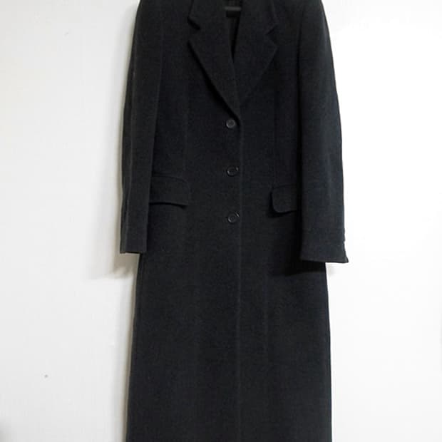 엠포리오알마니 정품 모직 코트 55사이즈