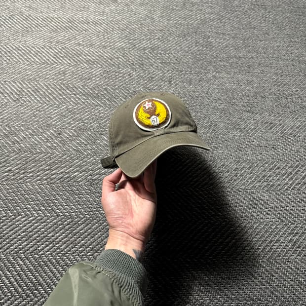 랄프로렌 폴로진스 67 윙 로고 패치 RRL 맛 볼캡