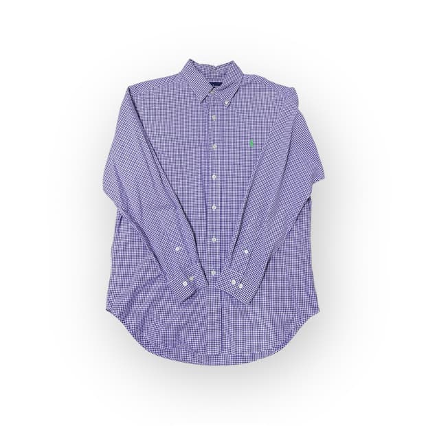 Ralph Lauren 클래식핏 체크 셔츠 (L)
