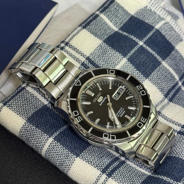 세이코 블랑팡 스포츠 오토매틱 풀박 구형 SNXS SRPK97K1