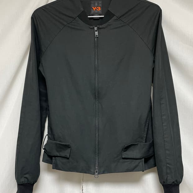 Y-3 블랙 봄버 자켓