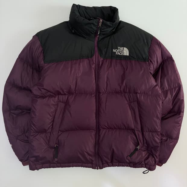 North Face 노스페이스 90‘s 퍼플 블랙 700 푸퍼 패딩