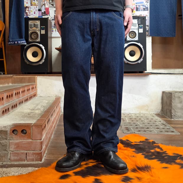 리바이스 523 진청 데님 팬츠