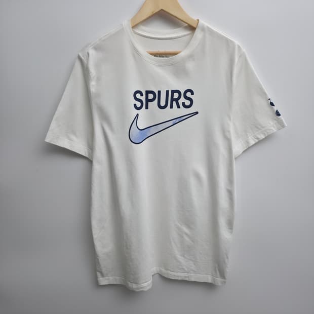 [L] 나이키 토트넘 홋스퍼 화이트 반팔티