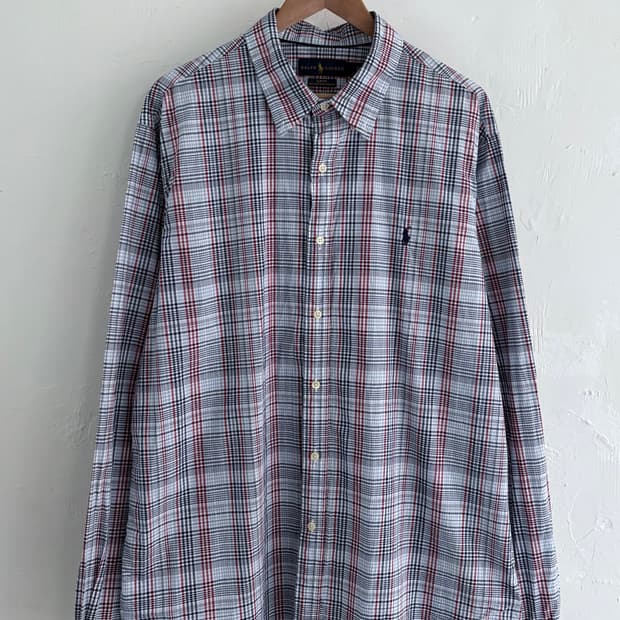 Polo 폴로 랄프로렌 신형 체크 셔츠