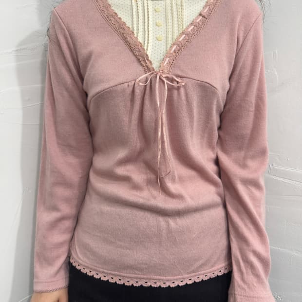 mori pink top