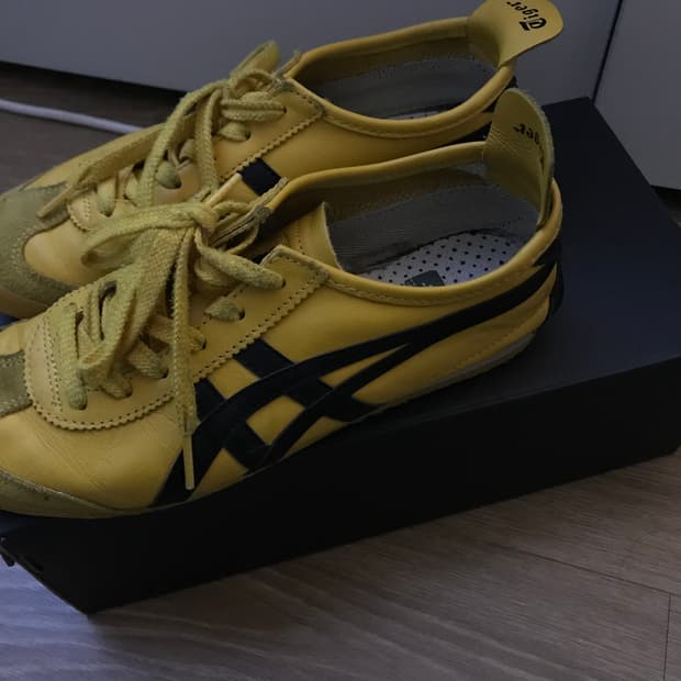 오니츠카 타이거 멕시코66 옐로우 블랙 (235)