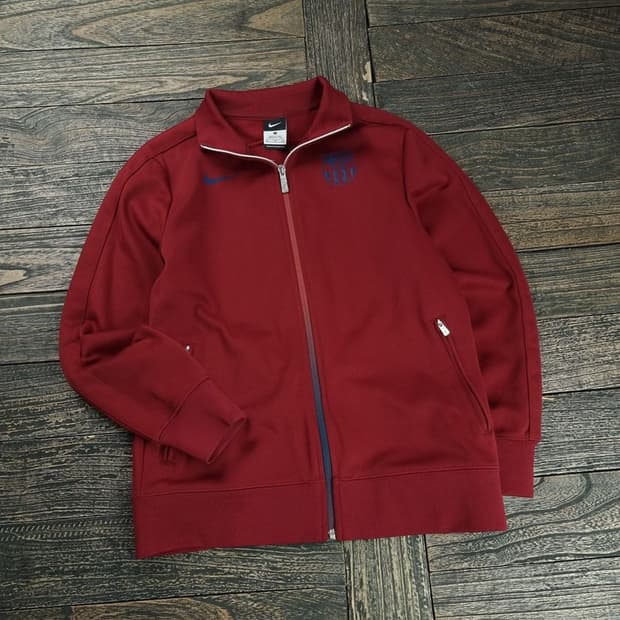 [나이키] FC 바르셀로나 축구팀 져지 트랙탑 집업 자켓 M18783