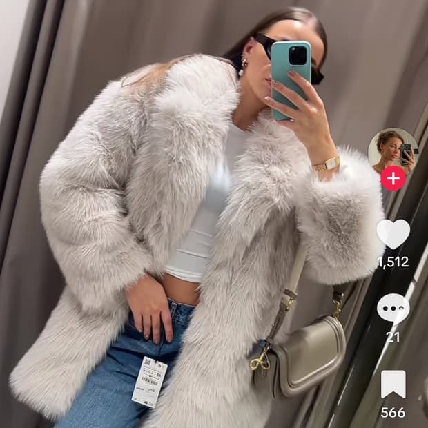 sns 대란템 퍼 코트 핀터 y2k 갸루 펑크 고딕 페어리 fur