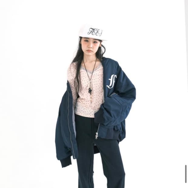 샵페어리 봄버 네이비