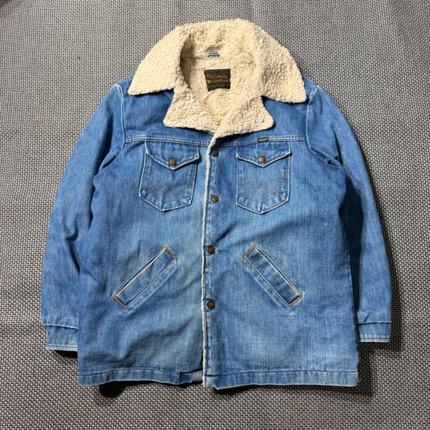 80s USA 랭글러 데님 쉐르파 (old-8533)