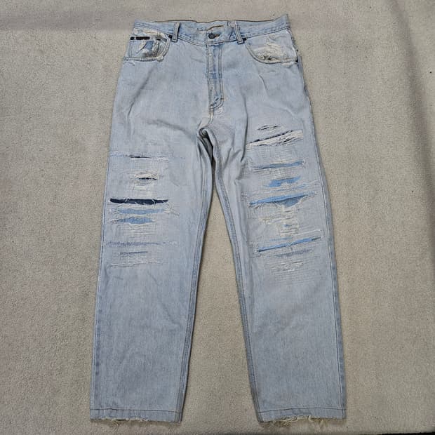 90s 캘빈클라인 리페어 데님 팬츠 33